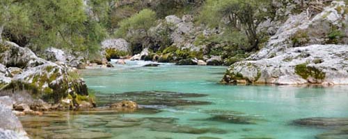 The river Soča